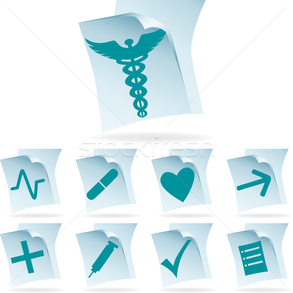 Medical Icons Stock photo © cteconsulting