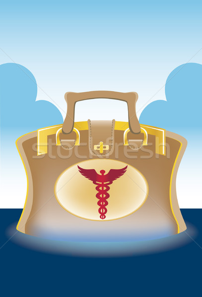 Medical Bag - Caduceus Icon Stock photo © cteconsulting