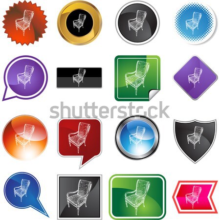 Stock photo: Windshield Wiper Icon Set