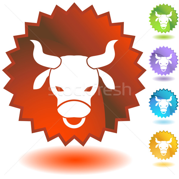 Label - Taurus Stock photo © cteconsulting