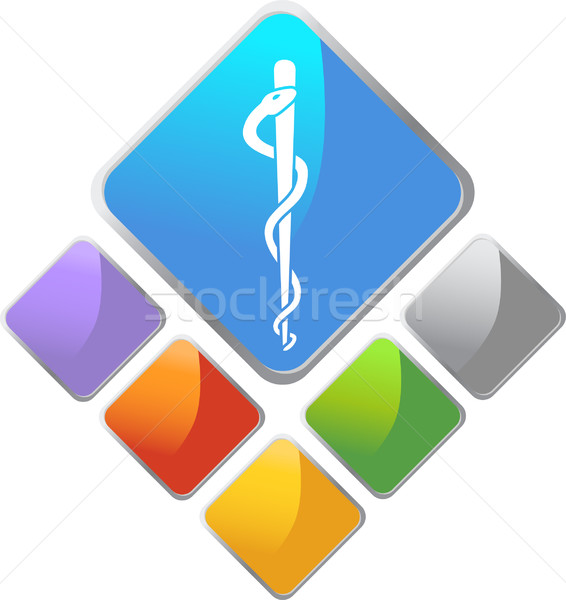 Orvosi szimbólum kép terv egészség háttér Stock fotó © cteconsulting