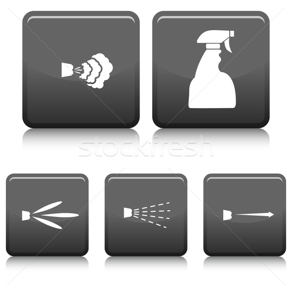 Stock photo: Spray Bottle Set