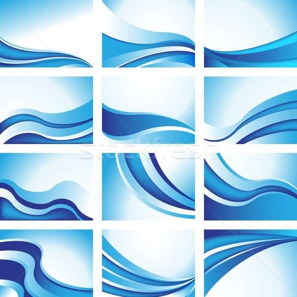 Wave Backgrounds Stock photo © cteconsulting