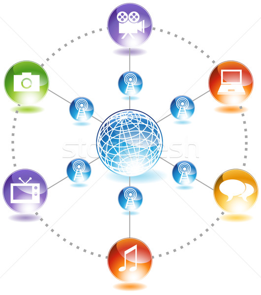 Hollywood Film Icon Stock photo © cteconsulting
