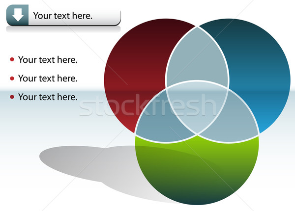 Circle Chart Stock photo © cteconsulting