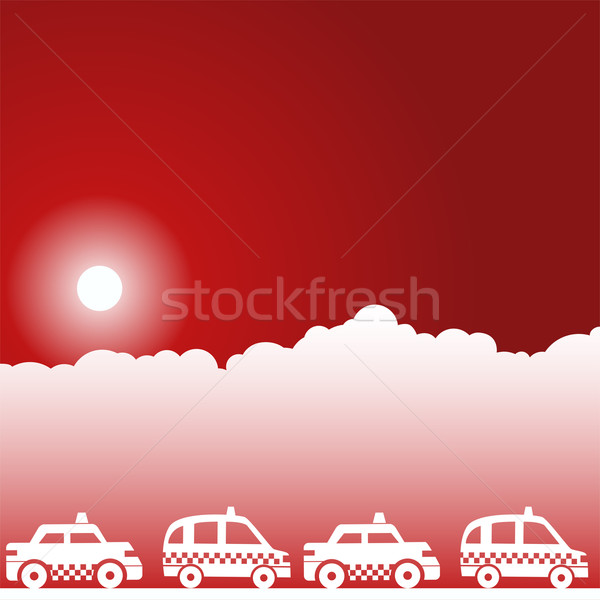Taxi Cabs Stock photo © cteconsulting