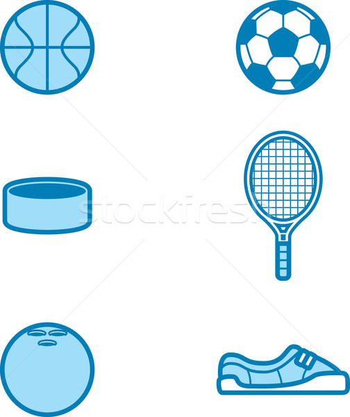 Sports Icon Designs Stock photo © cthoman