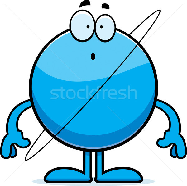 Surprised Cartoon Uranus Stock photo © cthoman