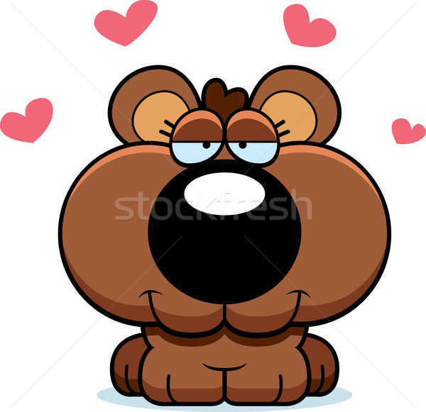 Cartoon tener amor animales Foto stock © cthoman