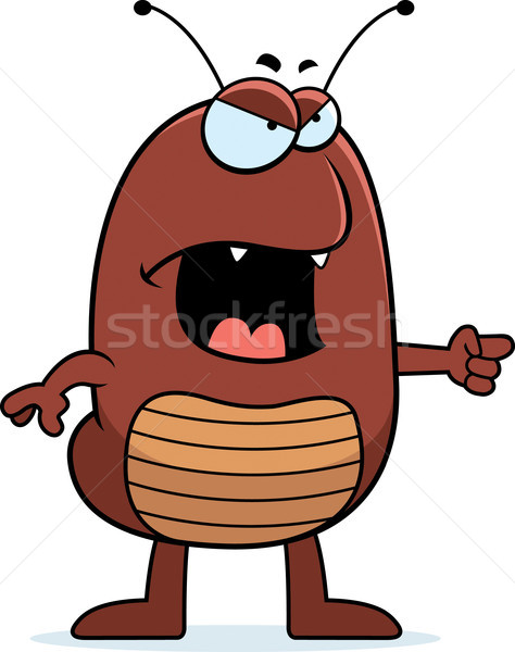 Stock photo: Angry Flea