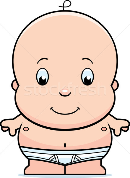 Cartoon Baby Diaper Stock photo © cthoman