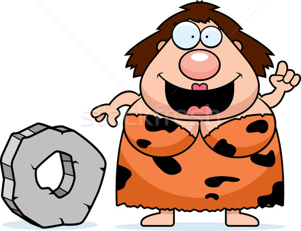 Cavewoman Idea Stock photo © cthoman