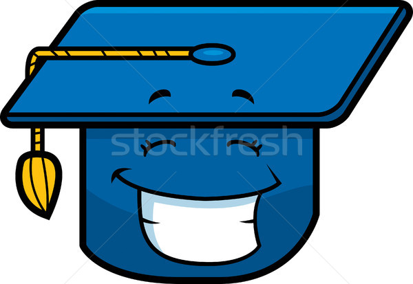 Graduation Cap Smiling Stock photo © cthoman