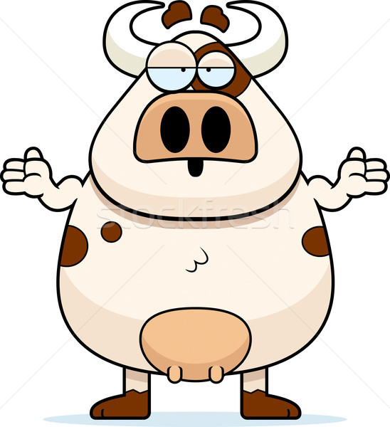 Cow Confused Stock photo © cthoman