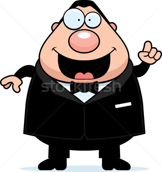 Cartoon Groom Idea Stock photo © cthoman