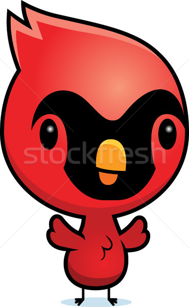 Cartoon Cardinal Stock photo © cthoman