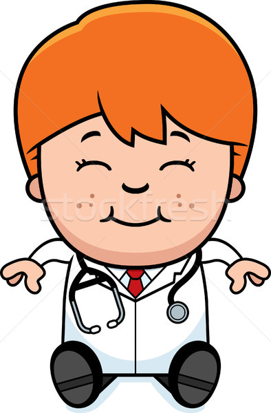 A Ilustração De Cartoon Médica Ilustração Stock - Ilustração de