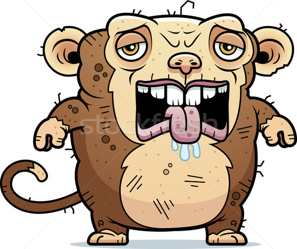 疲れ 醜い 猿 漫画 実例 見える ストックフォト © cthoman