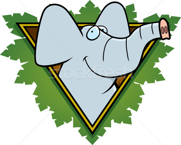 Stock photo: Elephant Safari Icon