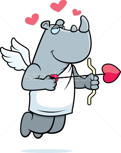 Rhino Cupid Stock photo © cthoman