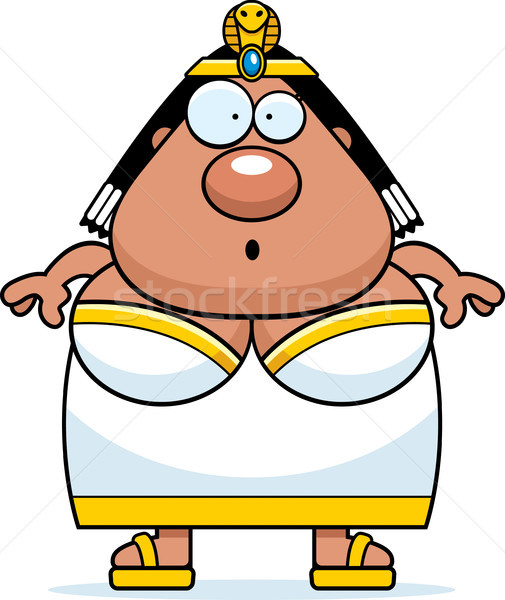 [[stock_photo]]: étonné · cartoon · illustration · regarder · femme · personne