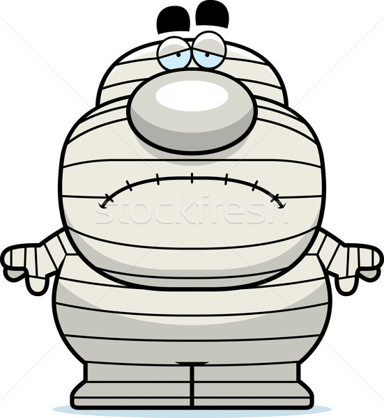 Tired Cartoon Mummy Stock photo © cthoman