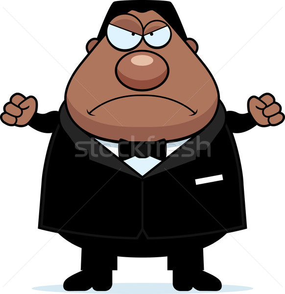 Cartoon Groom Angry Stock photo © cthoman
