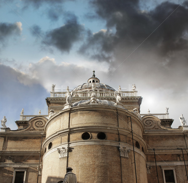 Cathedral of Parma exterior Stock photo © curaphotography