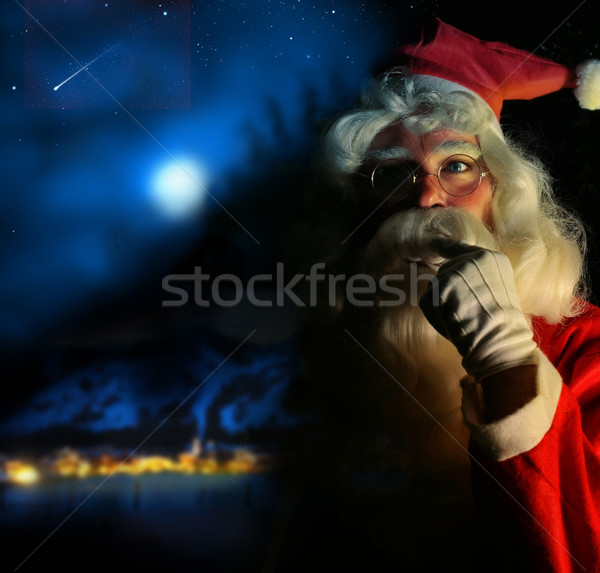 Nostalgic Santa Stock photo © curaphotography
