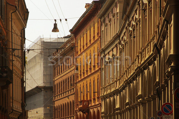 Vechi lume clădirilor cladire veche italian Imagine de stoc © curaphotography