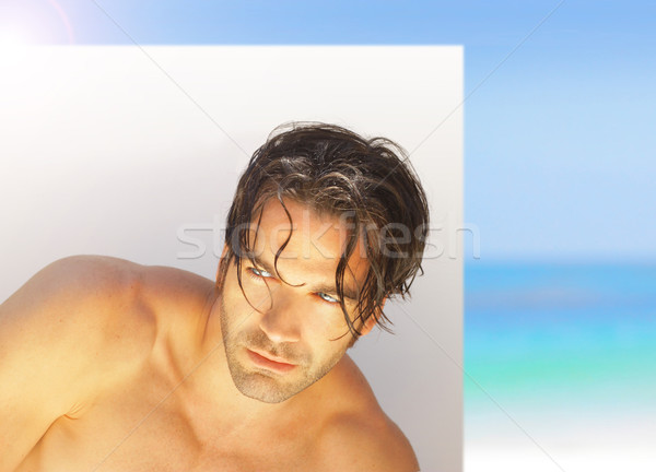 Man with tan Stock photo © curaphotography