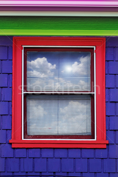 Colorful window exterior Stock photo © curaphotography