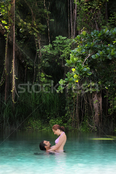 Couple in paradise Stock photo © curaphotography