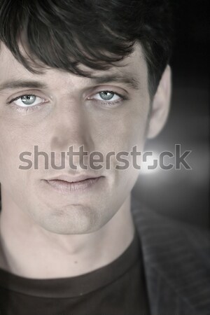 Férfi jövő portré szexi előkelő férfi modell Stock fotó © curaphotography