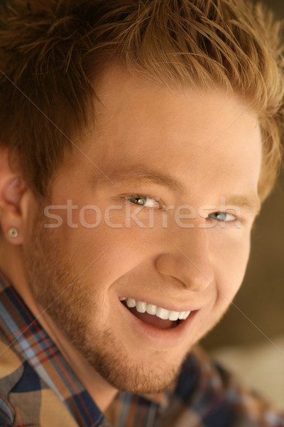 smiling young man Stock photo © curaphotography