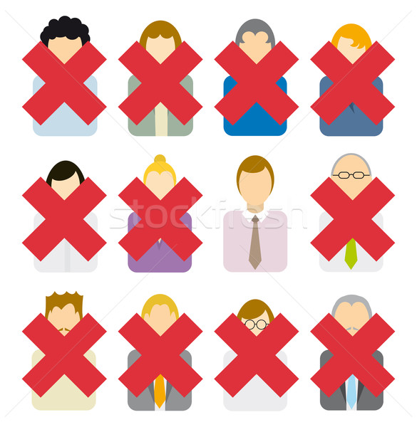 Candidate selection / Layoffs or Winner Stock photo © curvabezier