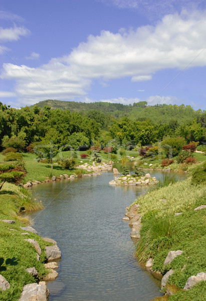 Stock photo: japanese garden