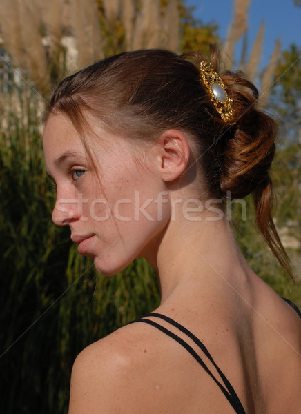 teen and hairstyle Stock photo © cynoclub