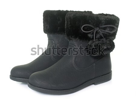 lined boots in studio Stock photo © cynoclub