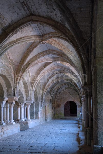 cloister in abbey Stock photo © cynoclub