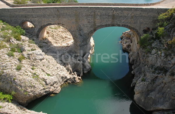Pont du diable, Herault Stock photo © cynoclub