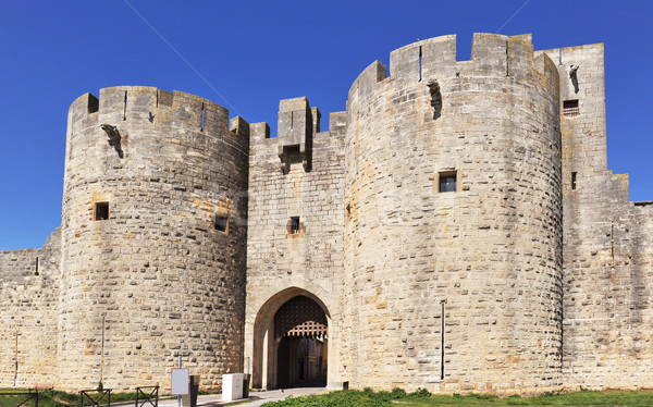 Door of Aigues Mortes Stock photo © cynoclub