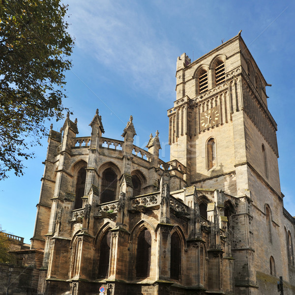 Beziers cathedral Stock photo © cynoclub