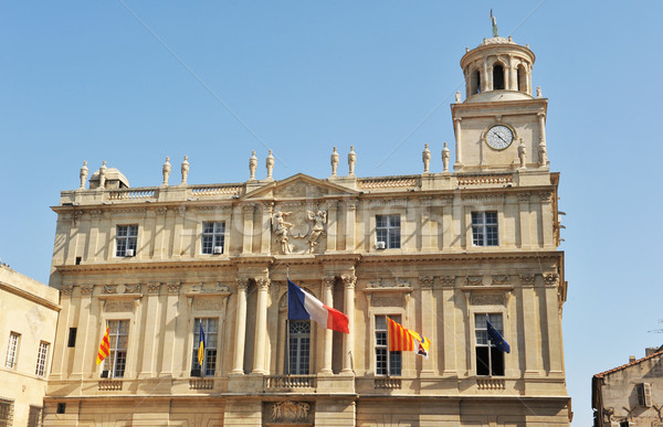 Hotel de ville, Arles Stock photo © cynoclub
