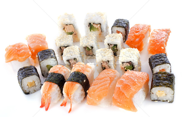 assortment sushi Stock photo © cynoclub