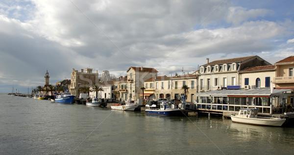Harbor of Grau du Roy Stock photo © cynoclub
