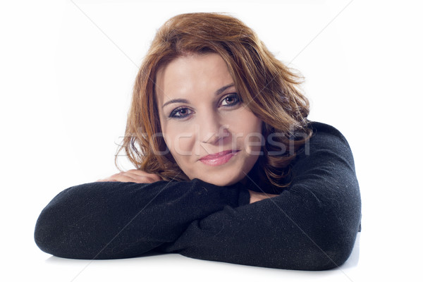 smiling woman Stock photo © cynoclub