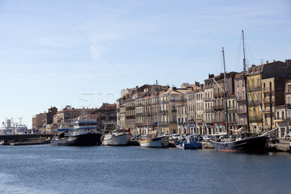 harbor of Sete (Languedoc Roussillon) Stock photo © cynoclub
