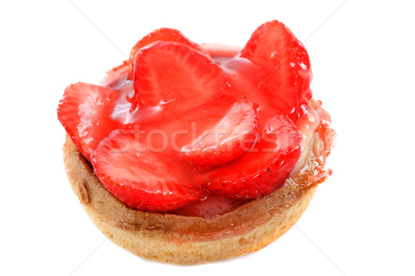 strawberry tartlet Stock photo © cynoclub