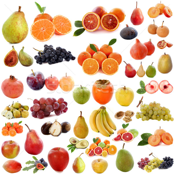 group of fruits Stock photo © cynoclub